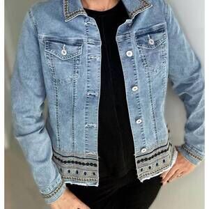 NEW ETHYL santa fe jacket in light denim